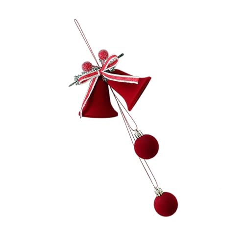 Weihnachtskugel Ornament Nordische Glocken Hängende Anhängerbaumdekorationen Für Innen Und Dekoration Freien Dekoration Nordic Glocken Ornament Für Heimfeiertag von Zuoeay