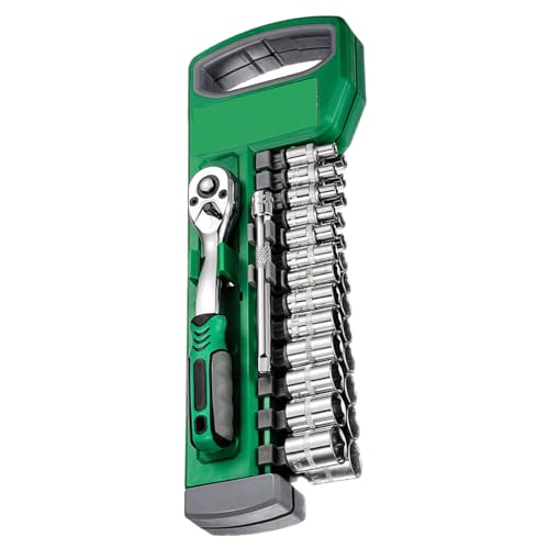 Zuoeay 1/4 Zoll Einstellbarer Schraubenschlüssel Und Steckdosen Einstellen Praktisches Tragbares Werkzeug Für Die Reparatur Von Heimautos Und Mechanische Wartung Hoher Effizienzschlüssel von Zuoeay