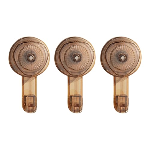 Zuoeay 3pcs Saugnapfbecher Haken Badezimmer Vakuumsaugung Wiederverwendbar von Zuoeay