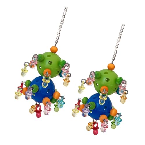 Zuoeay 5LOTS Lovebird Aktivität Spielzeug Papageien Shredders Haustier Vogel Kauen Für Gesunde Schnabel Erhaltung Vogel Anregender Spielzeug von Zuoeay