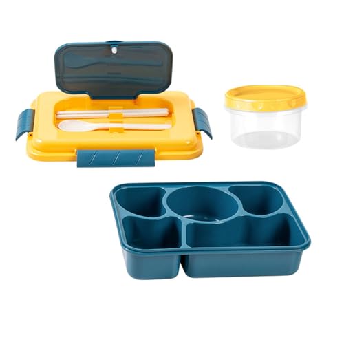 Zuoeay Multi Funktionale Mahlzeitbox Mit Suppenaufbewahrungsfach Und Esswerkzeug Mikrowellenfreundlicher Mittagessen Für Schüler Multi Funktionaler Lebensmittelbehälter Für Die Mikrowelle von Zuoeay