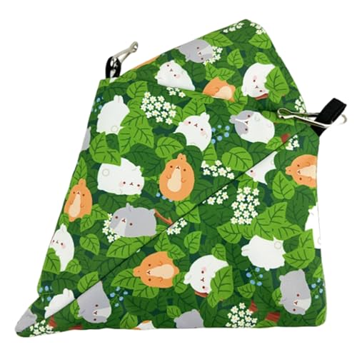 Zuoeay Papageien Käfig Nagetiere Hängemattenkaninchen Bett Hausversorgungen Kleine Frettchen Plüsch Nest Schlafen Warme Kleine Haustier Gegenstände Hängende Höhlenfrettchen Reptilien von Zuoeay