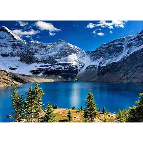 Diamond Painting Kits Full Drill DIY 5D Diamond Embroidery Large Size Mountain Landscape 30x40cm/12*16in Cross Stitch Adults/Kids Paste Crystal Rhinestone Diamond Art Craft Living bedroom Wall Decor von Zuoyun