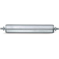 BS ROLLEN Tragrolle für Rollenbahnen, Stahl, Gewindeachse, Ø 80 mm, Länge 400 mm, TK 240 kg von BS ROLLEN