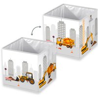 Zurbrüggen Aufbewahrungsbox BAUSTELLE, Materialmix von Zurbrüggen