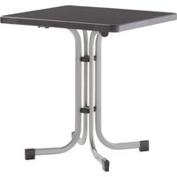 Sieger Klapptisch 70x70 graph./anthr. MECALIT BOULEVARD, Stahl Sieger Klapptisch 70x70 graph./anthr. MECALIT BOULEVARD, Stahl von Sieger