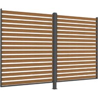 Siena Garden Sichtschutz Holzoptik SCHATTENMANUFAKTUR, Aluminium Siena Garden Sichtschutz Holzoptik SCHATTENMANUFAKTUR, Aluminium von SIENA GARDEN