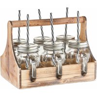 Zurbrüggen Trinkgläser-Set 7-tlg., Holz Zurbrüggen Trinkgläser-Set 7-tlg., Holz von Zurbrüggen