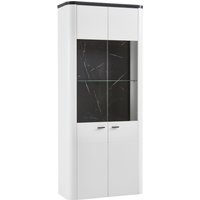 Zurbrüggen Vitrine 2-türig WAVE, Holznachbildung von Zurbrüggen