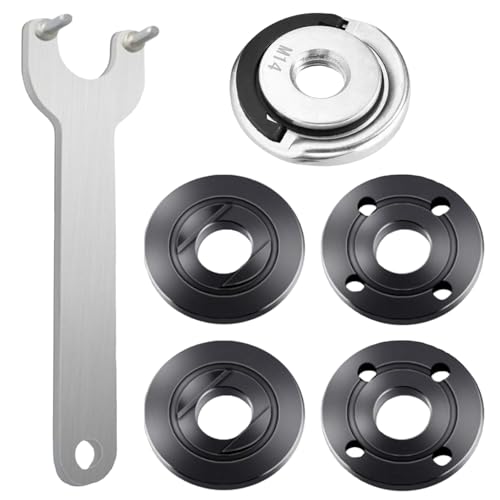 Winkelschleifer zubehör, Verschleißfest und schlagfest, Winkelschleifer zubehör kompatibel mit 125mm Winkelschleifer, Passend für verschiedene Winkelschleifer, Gehrungssägen (schwarz) von Zurcrelzaw