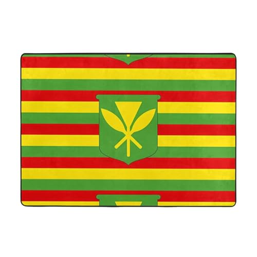 Teppich mit Hawaii-Flagge, bequem, weich, verschleißfest, rutschfest, geeignet für Schlafzimmer, Wohnzimmer und andere Szenen. Teppich mit Hawaii-Flagge, bequem, weich, verschleißfest, rutschfest, geeignet für Schlafzimmer, Wohnzimmer und andere Szenen. von Zuroj
