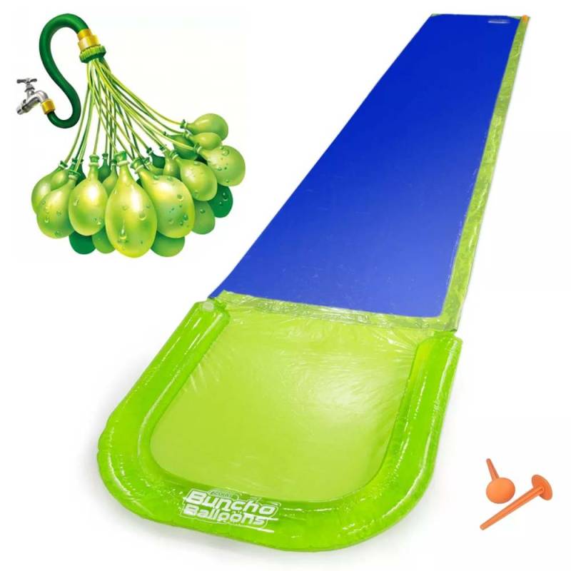 Zuru Bunch O Balloons Wasserrutsche Wipeout und 100 Wasserballons von Zuru