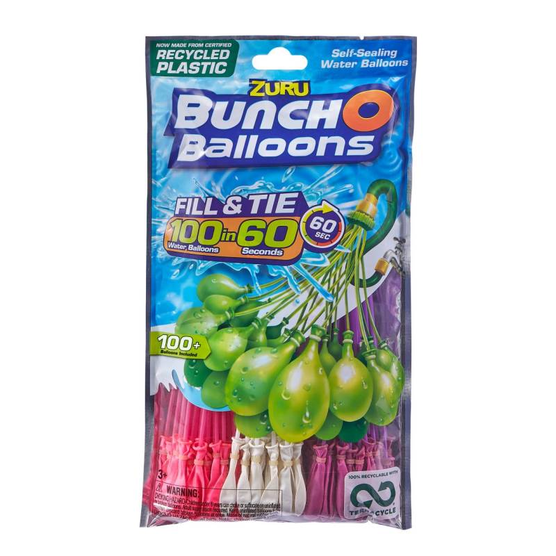 Zuru Wasserbomben Bunch o Ballons 100 Wasserballons von Zuru