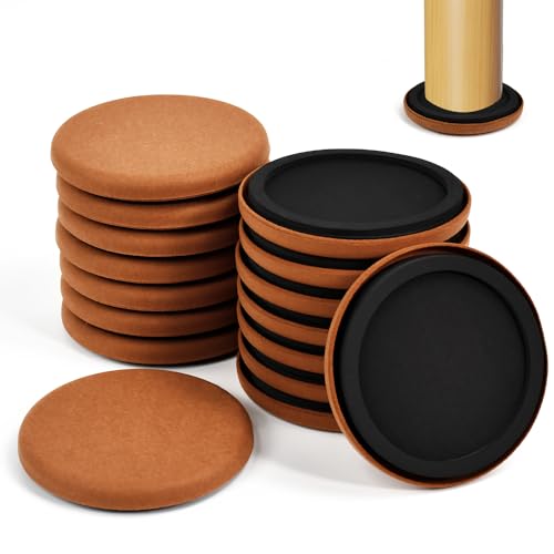Zuxbolf 16 Stück Filz Möbelgleiter für Hartholzböden 89mm Rund Filzgleiter Schwere Möbel Filz & Eva Bodenschoner Wiederverwendbar Dick Furniture Sliders für Möbel Bewegen Zuxbolf 16 Stück Filz Möbelgleiter für Hartholzböden 89mm Rund Filzgleiter Schwere Möbel Filz & Eva Bodenschoner Wiederverwendbar Dick Furniture Sliders für Möbel Bewegen von Zuxbolf