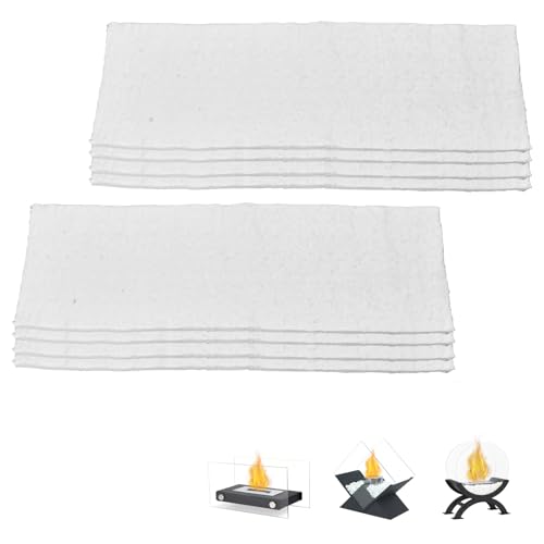 Zuxbolf 8 Stück Keramikwolle für Bioethanol 30x10x1.3cm keramikschwamm für Bioethanol Kamin Zubehör Glaswolle Keramik Wolle Brennwatte für zuhause Bio Ethanol Kaminofen Indoor Gel Tischkamin Zuxbolf 8 Stück Keramikwolle für Bioethanol 30x10x1.3cm keramikschwamm für Bioethanol Kamin Zubehör Glaswolle Keramik Wolle Brennwatte für zuhause Bio Ethanol Kaminofen Indoor Gel Tischkamin von Zuxbolf