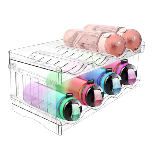 Zuxbolf Flaschenregal Stapelbarer 2 Tier Flaschenhalter Kunststoff Weinflaschenhalter 8 Flaschen Wasserflaschenhalter Flaschen Organizer für Schrank Kühlschrank Küchenarbeitsplatte Büro Zuxbolf Flaschenregal Stapelbarer 2 Tier Flaschenhalter Kunststoff Weinflaschenhalter 8 Flaschen Wasserflaschenhalter Flaschen Organizer für Schrank Kühlschrank Küchenarbeitsplatte Büro von Zuxbolf