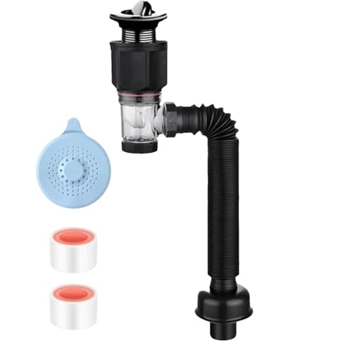 Abflussrohr-Set, Abflussschlauch für Küchenspüle, Abflussschlauch, verstopfungssicher, für Küchenspüle, wasserdicht, Ablaufschlauch für Waschbecken von Zvn Zojne