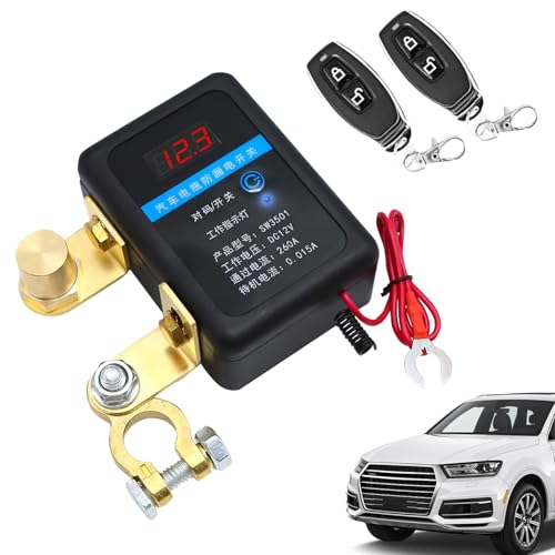 Abschaltung der Batterie der Fernbedienung, Trennung der Batterie aus der Ferne für LKW – Automatische Abschaltung der Batterie 12 V, intelligentes Batterielais zum Trennen von LKW-Batterien von Zvn Zojne