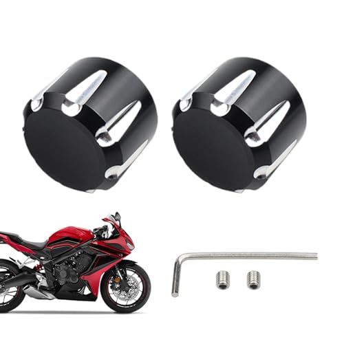 Achsmutterabdeckungen - 2 Achsmutterkappen | Wasserdichte Achsmutterabdeckungen | Motorradschraubenabdeckung, Achsmutterkappe | Motorrad Modifikation Zubehör für T Achsmutterabdeckungen - 2 Achsmutterkappen | Wasserdichte Achsmutterabdeckungen | Motorradschraubenabdeckung, Achsmutterkappe | Motorrad Modifikation Zubehör für T von Zvn Zojne