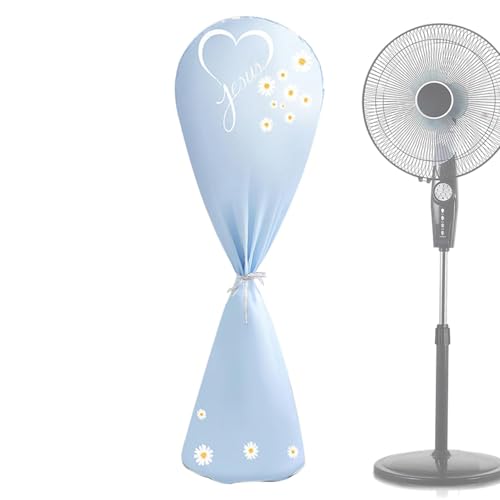Aufbewahrungstasche für Standventilator – Staubschutz-Lüfterabdeckungen | Schutzhülle für Standventilator mit elastischem Verschluss | Staubschutzhülle für Ventilateu von Zvn Zojne