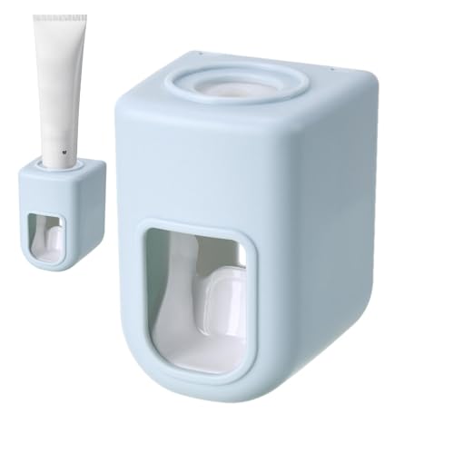 Automatische Zahnpastapresse – Wandmontierter Zahnpastaspender | Wand-Zahnpastapresse für Badezimmer | Zahnpastahalter | Zahnpasta-Spender, Zahnpasta-Spender, Zahnpasta-Organizer für seine von Zvn Zojne