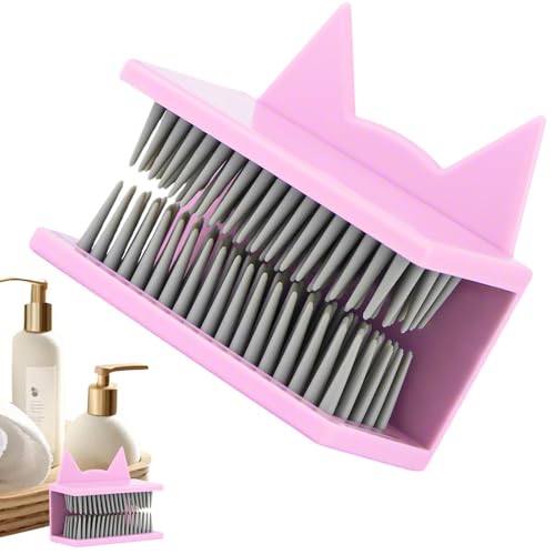 Duschwand, Haarfänger, Haarsammler für Duschwand, wiederverwendbarer Abflussschutz für Badezimmer, Wand-Haarfalle, abnehmbarer Duschabfluss Duschwand, Haarfänger, Haarsammler für Duschwand, wiederverwendbarer Abflussschutz für Badezimmer, Wand-Haarfalle, abnehmbarer Duschabfluss von Zvn Zojne