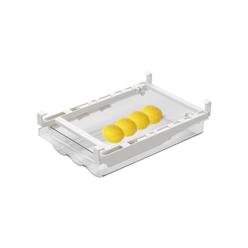 Eierablage unter dem Kühlschrank, Eierschublade für Kühlschrank, unter dem Eierregal, Eierablage für Kühlschrank, mit transparenter Schublade, Aufbewahrungsbehälter für Kühlschränke von Zvn Zojne