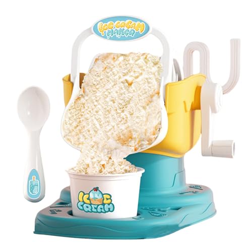 Eiscreme-Maschine für Maker für | Lustiges Küchengerät | Selbstgemachte Eismaschine mit schnellen Ergebnissen, mit Anwendungsgriff, zum Herstellen von Eiscreme von Zvn Zojne