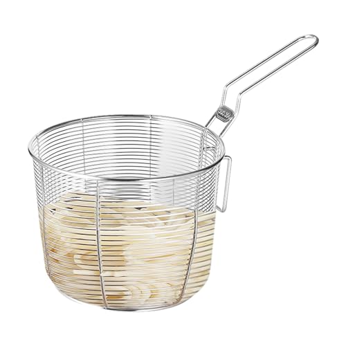 Frittierkörbe für Pommes Frites, Abflusskorb aus Edelstahl, Frittierkörbe, Pasta-Abtropfkorb, Chef-Pommes-Körbe, Präsentatio-Körbe von Zvn Zojne