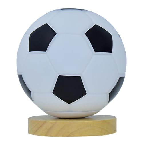 Fußball-Nachtlicht – Fußball-Nachtlicht für | D Illusion Nachttischlampe in Fußballform | verstellbare LED-Tischlampe | Kreatives Nachtlicht für Cham Fußball-Nachtlicht – Fußball-Nachtlicht für | D Illusion Nachttischlampe in Fußballform | verstellbare LED-Tischlampe | Kreatives Nachtlicht für Cham von Zvn Zojne