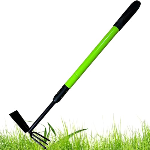 Hacke Gartenwerkzeug, robust, Gartenhacke – Gartenwerkzeug für Gartenhacke mit langem Griff – Handgabel und Hacke Rechen, Gartenwerkzeug für die Gartenarbeit Hacke Gartenwerkzeug, robust, Gartenhacke – Gartenwerkzeug für Gartenhacke mit langem Griff – Handgabel und Hacke Rechen, Gartenwerkzeug für die Gartenarbeit von Zvn Zojne