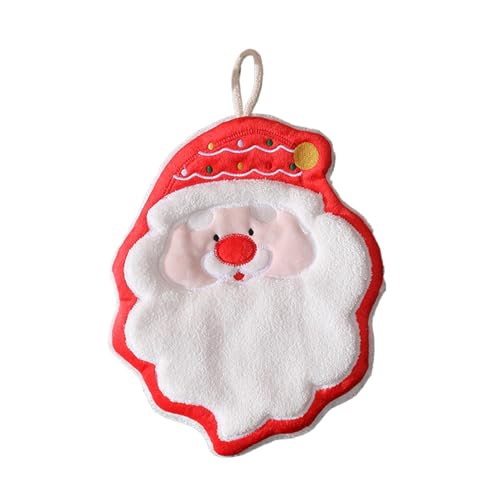 Handtuch zum Aufhängen, Süße Handtücher, Handtücher, kreative Weihnachtsthema – Küchen-Handtücher, Hängeschlaufen-Badetücher von Zvn Zojne