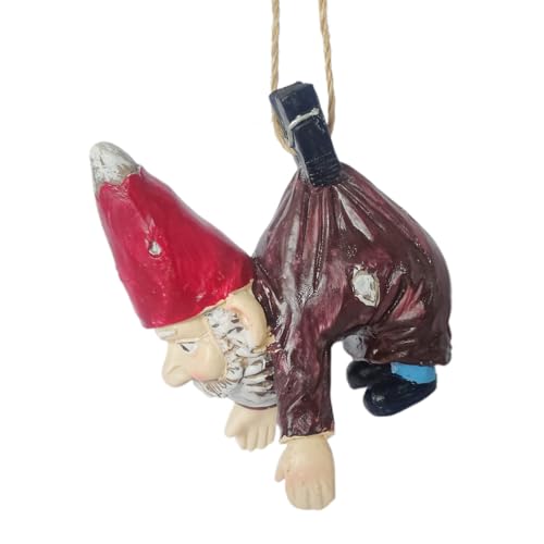 Harz Zwerge Ornamente, Garten Skulpturen Außen Statue Miniaturgartenzwerge Harz Figur lebendig Gnome Figuren wetterfest für den Außenbereich Patio so von Zvn Zojne