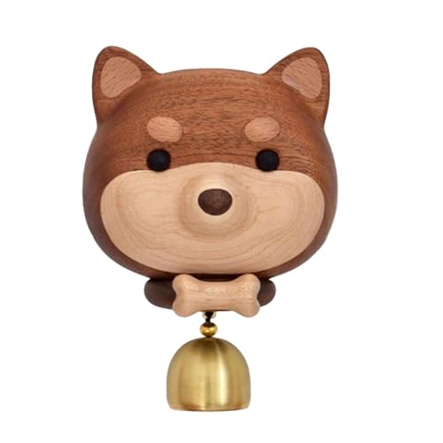 Hundeklingel, Cartoon-Türklingel, Ornament Türklingel in Form eines Hundes, Windspiel aus Holz, Holzklingel, Türklingel, Türglocke Hundeklingel, Cartoon-Türklingel, Ornament Türklingel in Form eines Hundes, Windspiel aus Holz, Holzklingel, Türklingel, Türglocke von Zvn Zojne