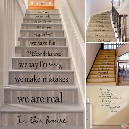 Inspirierende Wandaufkleber – Motivationsfamilie mit großen Zitaten | Abnehmbare Wandaufkleber | Positiver Buchstabenwort-Aufkleber | Wandkunst zum Abziehen und Aufkleben aus Vinyl Inspirierende Wandaufkleber – Motivationsfamilie mit großen Zitaten | Abnehmbare Wandaufkleber | Positiver Buchstabenwort-Aufkleber | Wandkunst zum Abziehen und Aufkleben aus Vinyl von Zvn Zojne