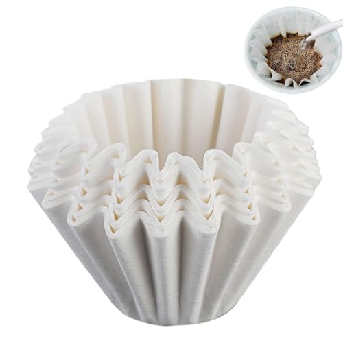 Kaffeefilterbecher - Kaffeefilter in Kuchenform für individuelle Portion | Verwendung von Kaffeefilterpapier mit wiederverwendbaren Filterpads für Kaffeevollautomaten von Zvn Zojne