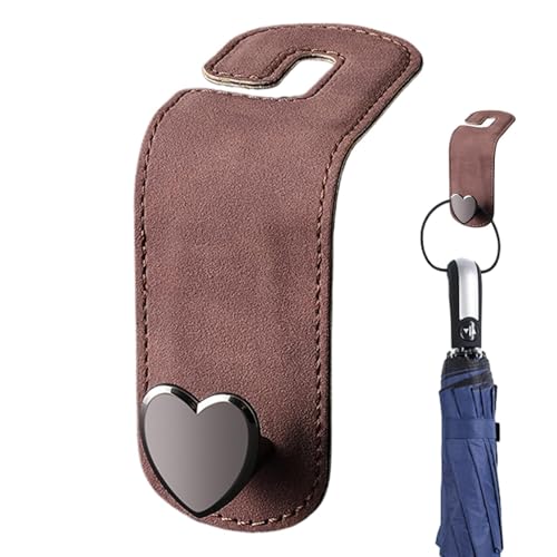 Kopfstütze für Handtaschenhaken für Auto – Autositzhaken aus PU-Leder für Kopfstützen | Organizer für Autositze | Autositz-Aufhängehaken, von Zvn Zojne