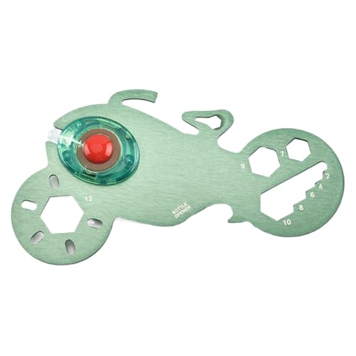 Kreditkarten-Werkzeug, Überlebens-Kreditkarten-Werkzeug, Überlebens-Camping-Tool mit Licht, Mehrzweck-Motorrad-Tasche, Survival-Camping-Tool, Survival-Camping-Werkzeug von Zvn Zojne