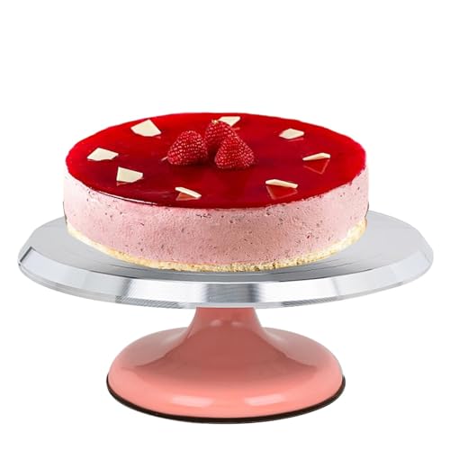 Kuchenständer – Drehteller für Kuchendekoration | Drehteller für Kuchendekoration | drehbarer Kuchendekorationsständer | leiser drehbarer Tortenständer | Drehbarer Kuchenständer | Tortenständer von Zvn Zojne