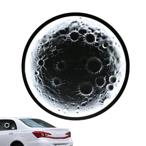 LED Mondlicht, Mondlampe | Realistische Relief-Lampe Mondlampe, LED Monddekoration, Auto Atmosphäre Lichter, Heckfenster | Autoinnenzubehör Raumbeleuchtung von Zvn Zojne