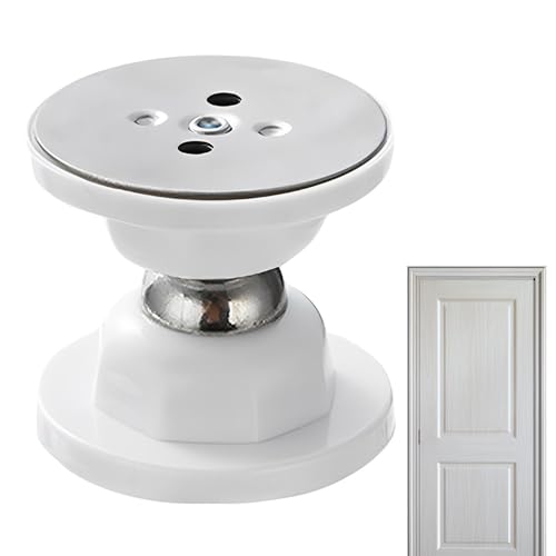Magnetischer Türstopper, Türstopper, Türstopper aus Edelstahl, starker selbstklebender Türstopper ohne Bohren, starker Magnet-Türriegel zum Halten von Zvn Zojne