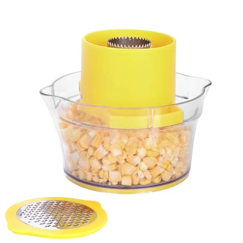 Maisreibmaschine – 2 in 1 Maisentferner | Werkzeug zum Entfernen von Maiskörnern | tragbare Ingwerreibe mit Sicherheitsschieber | Maisabbeizwerkzeug zum Entfernen von Körnern Maisreibmaschine – 2 in 1 Maisentferner | Werkzeug zum Entfernen von Maiskörnern | tragbare Ingwerreibe mit Sicherheitsschieber | Maisabbeizwerkzeug zum Entfernen von Körnern von Zvn Zojne
