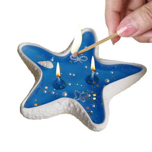Muschelkerze – Conch-Kerze | Aromatherapie-Stress-Entlastungskerzen | Sojawachskerzen aus natürlichem Duftgelee | Aromatherapie-Kerzen aus Sandelholz von Zvn Zojne