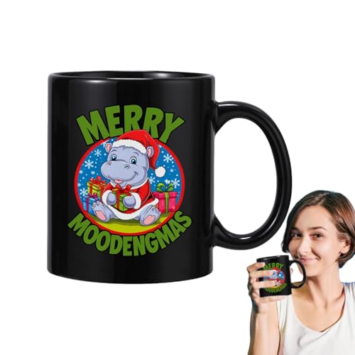 Nilpferd-Tasse, Nilpferd-Kaffeetasse | Lustige Keramik-Teetasse - Neuheit Keramik-Kaffeetasse, Nilpferd-Reisebecher, adorabl Tier-Keramik-Tasse von Zvn Zojne