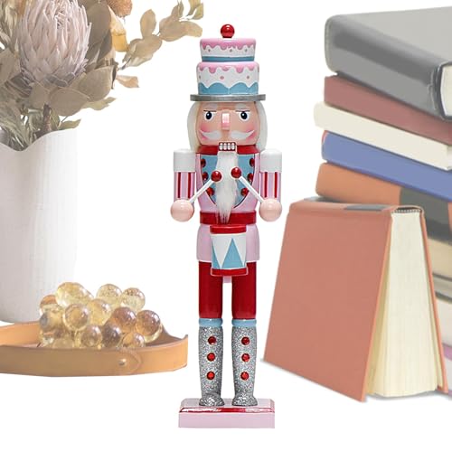 Nussknacker Ornamente aus Holz, Nussknacker Ornamente Weihnachten | Nussknacker Figuren Ornamente | Nussknacker Soldat Figur aus Holz, Dekoration für Schlafzimmer, Tisch und Haus von Zvn Zojne