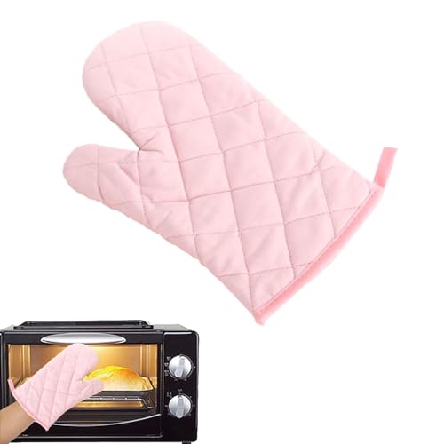 Ofenhandschuhe, hohe Temperatur, lange und dicke Handschuhe, lange Küchenhandschuhe, Verbrühungsschutz, wasserdicht und rutschfest, für Grill und Mikrowelle von Zvn Zojne