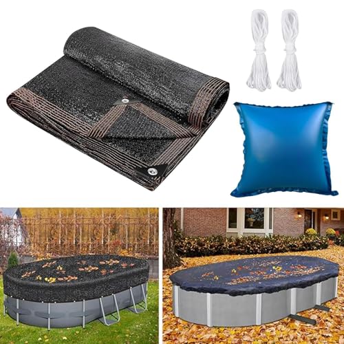 Pool-Laubnetz, Laubnetz für Pool | Staubdichtes Poolnetz mit Luftpolster | Sonnenschutznetz für oberirdische Pools, für Garten, Hotel von Zvn Zojne