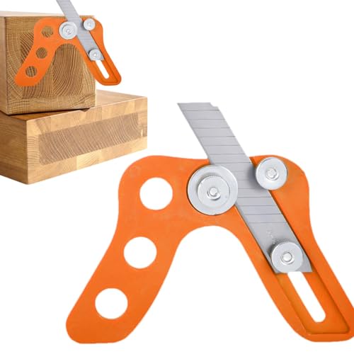 Rasentrimmer für Furnier – Rasentrimmer | Teleskop-Rasentrimmer mit Griff aus weichem Gummi | manueller Rasentrimmer mit gerader Kante, effizient für die Holzbearbeitung und die Verbesserung der L von Zvn Zojne