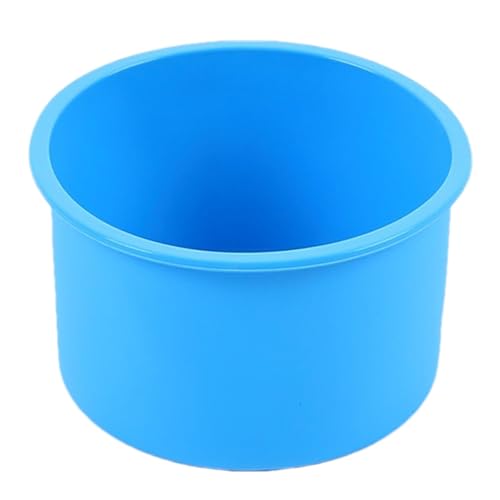 Runde Kuchenform aus Silikon – Kuchenform aus Silikon von 4/6 Zoll | Backen von runden Kuchenformen | flexible Backformen antihaftbeschichtet und schnell lösbar für Schichtkuchen von Zvn Zojne