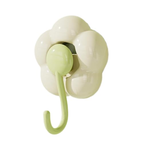 Saugnapf-Haken, Saugnapf-Haken | Wandaufhänger aus Glas in Form einer Cartoon-Blume – Cartoon-Vakuum-Saughaken, Halterung für Glastüren von Zvn Zojne